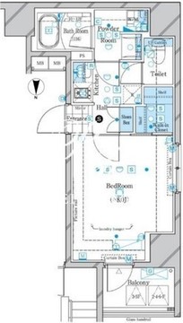 ガリシア森下エストゥディオ3 903 間取り図