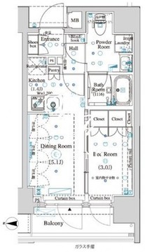アークマーク四谷左門町 903 間取り図