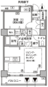 東雲キャナルコートCODAN 18-525 間取り図