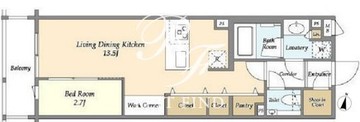 コンフォリア北沢 310 間取り図