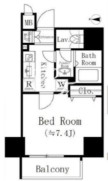エスジーコート大塚駅前 803 間取り図