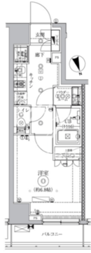 ドムススタイル高田馬場 902 間取り図