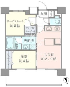 ＣＡＳＡ　ＥＳＴ　ＣＯＲＴＡ 902 間取り図