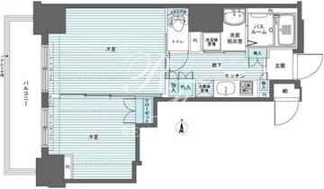 フェニックス西参道タワー 201 間取り図