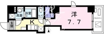 サリックス浅草 501 間取り図