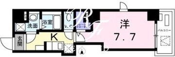 サリックス浅草 701 間取り図