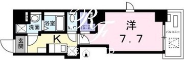 サリックス浅草 801 間取り図