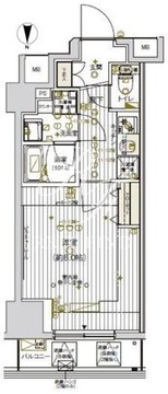 ヴァレッシア上野ノースシティ 1202 間取り図