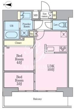 リビオメゾン大森イースト 1003 間取り図