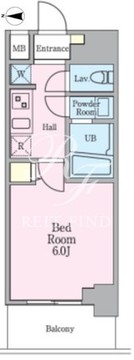 リビオメゾン大森イースト 1001 間取り図