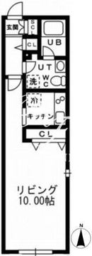 プライムアーバン学芸大学 106 間取り図
