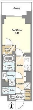 ドゥーエ亀戸 1307 間取り図
