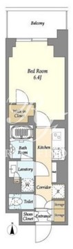 ドゥーエ亀戸 306 間取り図