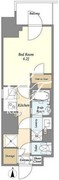 ドゥーエ亀戸 1304 間取り図