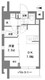 ラグゼナ錦糸町 501 間取り図