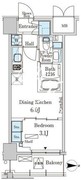 パークアクシス本所吾妻橋サウスレジデンス 405 間取り図