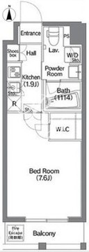コンフォリア錦糸町DEUX 904 間取り図