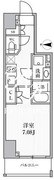 ドゥーエ池袋 502 間取り図