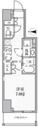 ドゥーエ池袋 1002 間取り図