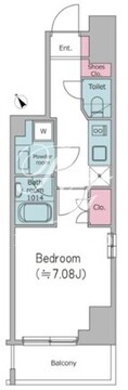 シーズンフラッツ池袋 401 間取り図