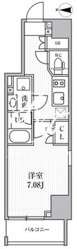 シーズンフラッツ池袋 501 間取り図