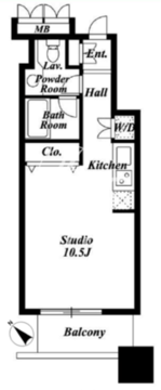 TK池田山ハイツ 905 間取り図