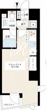 カスタリア新宿御苑 408 間取り図