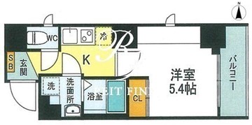 アスカレジデンス戸越銀座 602 間取り図