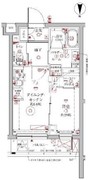 クレイシアIDZ中馬込 209 間取り図