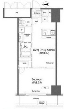 グランハイツ高田馬場 826 間取り図