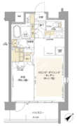 コムレジ赤羽 606 間取り図
