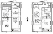 東雲キャナルコートCODAN 11-208 間取り図