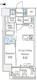 デュオフラッツ池袋 702 間取り図