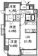 エスレジデンス目黒大岡山 206 間取り図