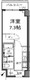 エスレジデンス目黒大岡山 408 間取り図