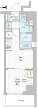 REFRAME 5 Iriya 702 間取り図