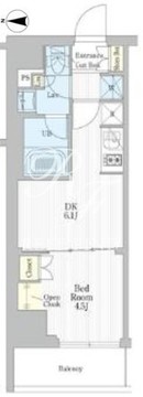 REFRAME 5 Iriya 701 間取り図