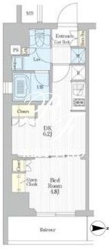 REFRAME 5 Iriya 203 間取り図