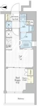 REFRAME 5 Iriya 202 間取り図