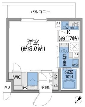ルネサンスコート世田谷若林 302 間取り図