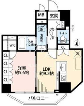 プレール・ドゥーク本所吾妻橋6 701 間取り図
