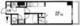 HF駒沢公園レジデンスタワー 2602 間取り図