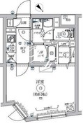 リルシア都立大学 303 間取り図 ?>
