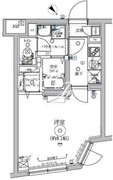 リルシア都立大学 302 間取り図