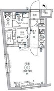 リルシア都立大学 401 間取り図