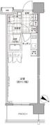 パークハビオ渋谷神山町 805 間取り図