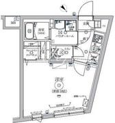 リルシア都立大学 304 間取り図