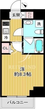 スプレスター浅草寿町 701 間取り図