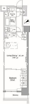 ザ・パークハビオ目黒桜邸 318 間取り図