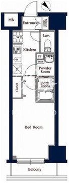 Nステージ上野 802 間取り図